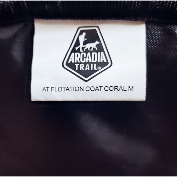 Arcadia Trail High Visibility Orange Dog Flotation Vest Life Jacket Size MED - Picture 10 of 11